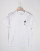 15CMTS155A 006499W Col  103 White Crew neck Short sleeves Front British Sailor graphic Brithish Sailor graphic on reverse Logo detail C.P. Company Mercerized Jersey 30/2 Twisted British Sailor T-Shirt / Gauze White