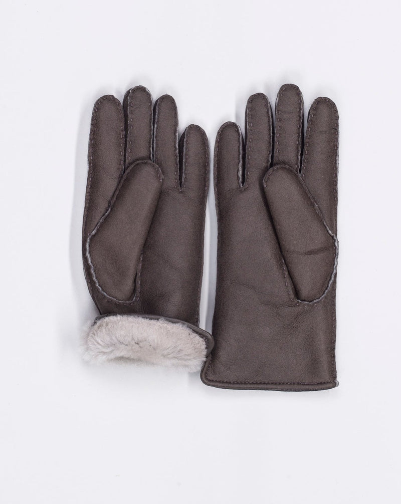 100% Leather Fur lining Article: 92 1619 Color: AP 414 Werner Christ Lambskin Gloves with Fur Lining / Taupe