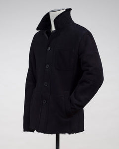 Model: Leander 100% Leather Fur lining Article: 32 1497 Color: AV 555 Werner Christ Lambskin Coat / Black