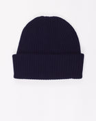 70%wv 30%ws  70%wv 30%ws Made in Italy Altea Beanie Wool & Cashmere Beanie / Navy