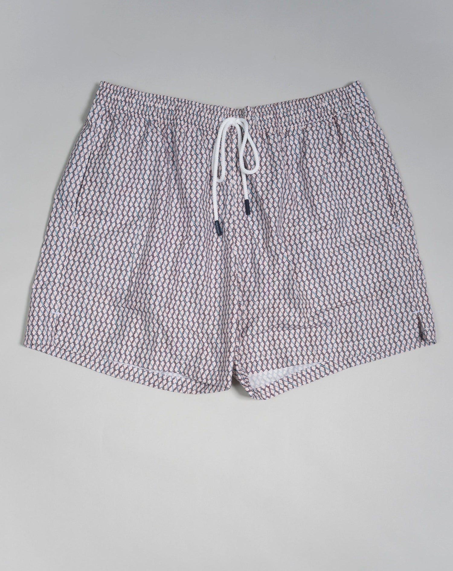 Art. 90101 41400 Col. 100 / Beige mix Gran Sasso Print Swim Shorts / Beige