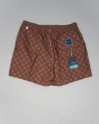 Art. 90101 41400 Col. 157 / Tobacco brown   Gran Sasso Logo Swim Shorts / Brown