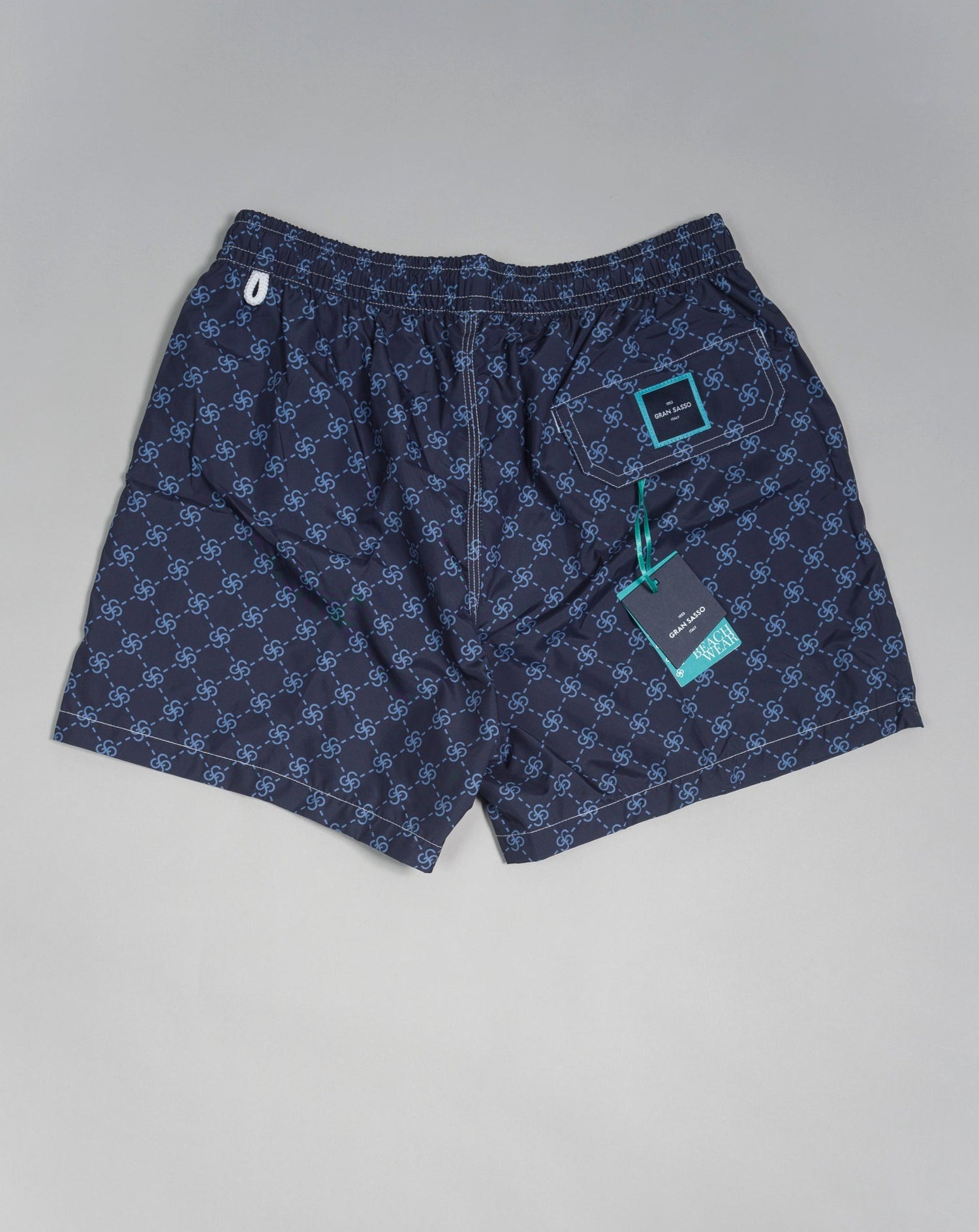 Art. 90101 41400 Col. 157 / Tobacco brown   Gran Sasso Logo Swim Shorts / Brown