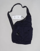 Model: AC213A 5269G Color: 888 / Total Eclipse  'C.P. Company Nylon B Single Strap Rucksack / Total Eclipse