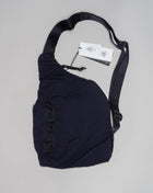 Model: AC213A 5269G Color: 888 / Total Eclipse  'C.P. Company Nylon B Single Strap Rucksack / Total Eclipse
