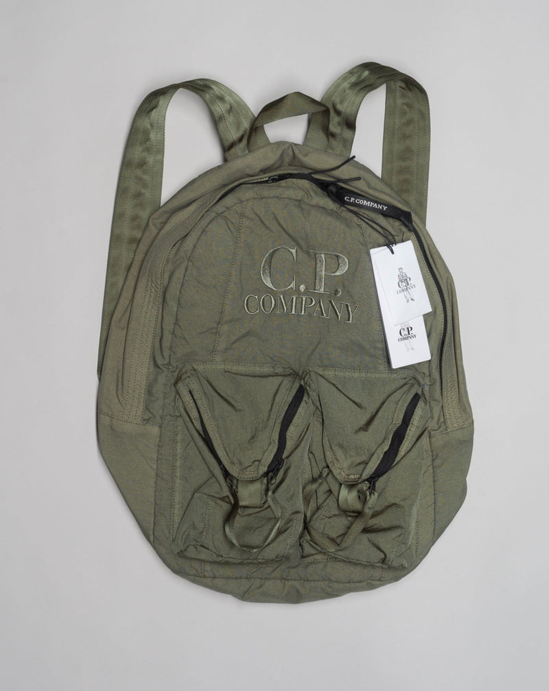 Model: AC330A5782M Color: 648 Bronze Green C.P. Company Taylon P Mixed Backpack / Bronze Green