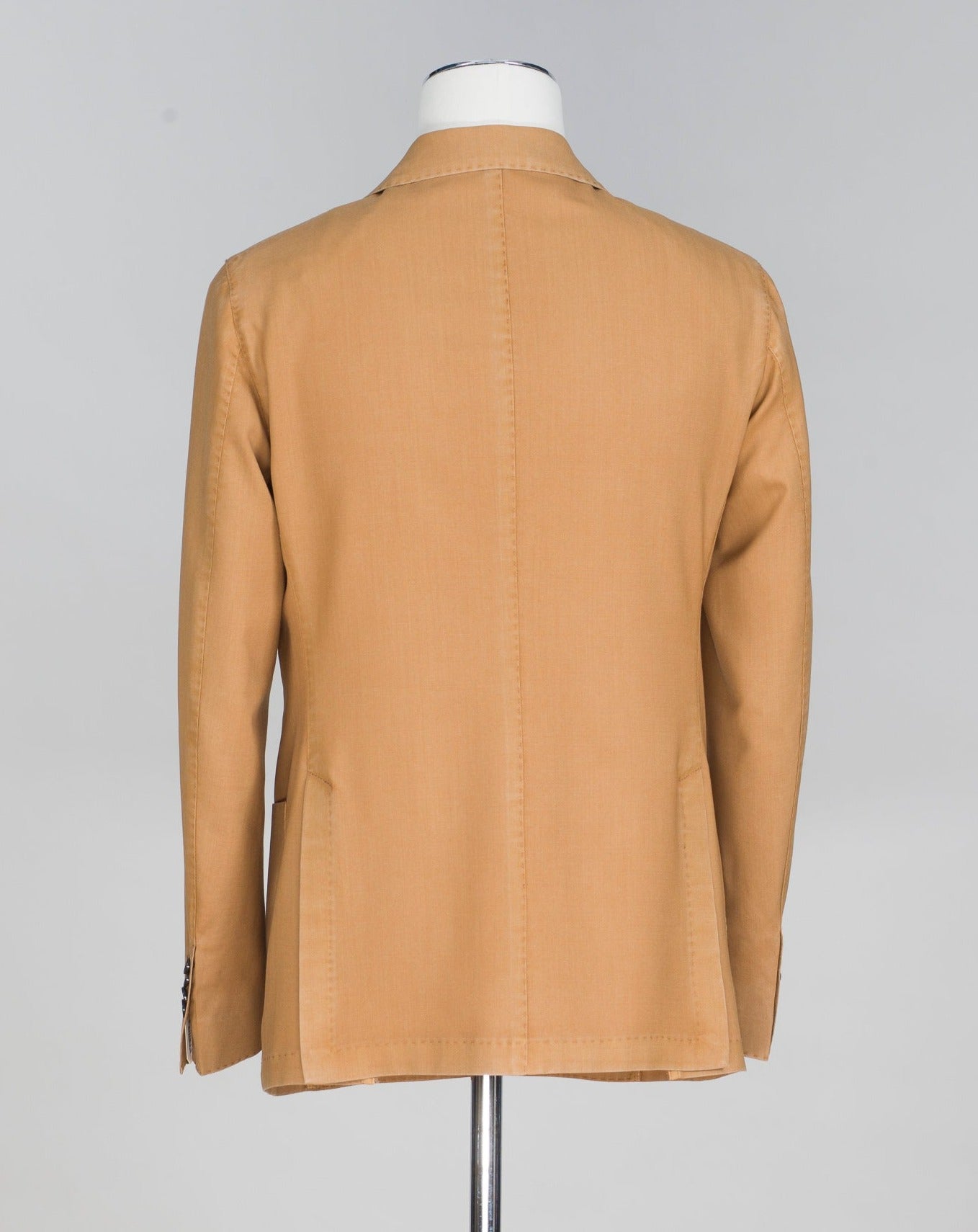 Double breasted jacket 100% wool Garment dyed Art. 35038 Model 2886 Col 5. / Mustard L.B.M. 1911 Washed Wool DB Jacket / Mustard