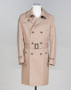 d'Avenza Double-Breasted Trench Coat / Camel
