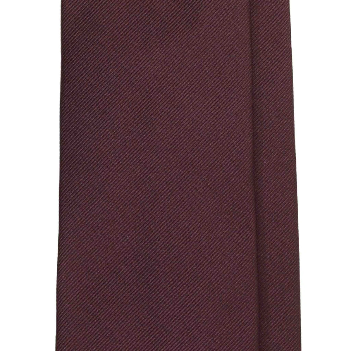 Serà Fine Silk Repp Silk Tie / Burgundy