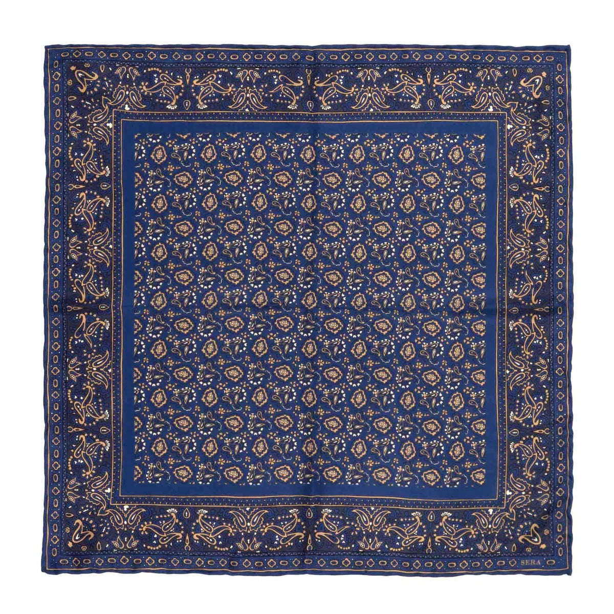 Serà Fine Silk Prosecco Silk Pocket Square / Plum