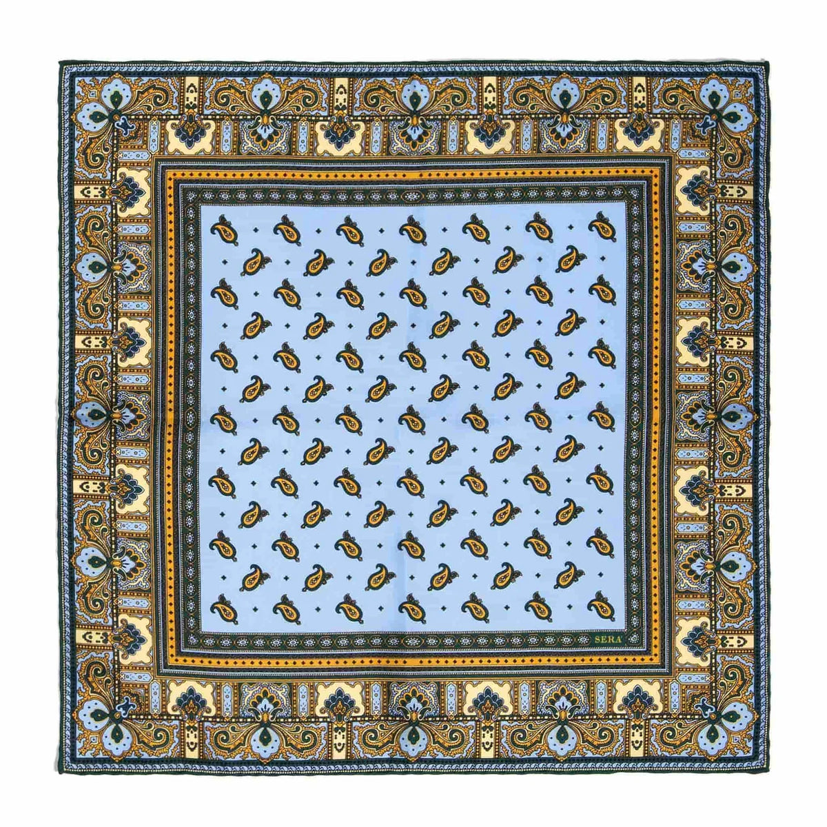 Serà Fine Silk Recioto Pocket Square / Vanilla