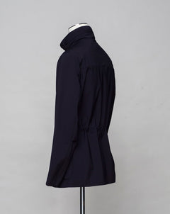 <ul> <li>Outer fabric: 91% Polyester 9% Polyurethane</li> <li>Lining: 100% Polyamide</li> <li>Color: Navy / 89</li> <li>Article: S06MUC781</li> </ul>