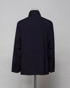 <ul> <li>Outer fabric: 91% Polyester 9% Polyurethane</li> <li>Lining: 100% Polyamide</li> <li>Color: Navy / 89</li> <li>Article: S06MUC781</li> </ul>