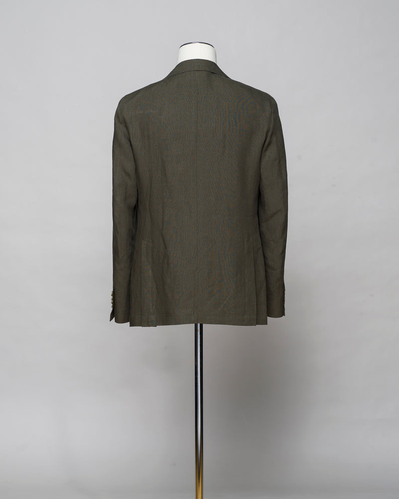 Gaiola Linen Suit / Dark Green