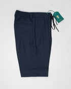 <ul> <li>Model: Spiaggia 1p</li> <li>100% Linen</li> <li>Color: Navy</li> <li>Made in Martina Franca, Puglia, Italy Berwich Spiaggia Drawstring Linen Trousers / Navy</li> </ul>