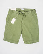 <ul> <li>Model: Malibu</li> <li>Composition: 64% Tencel 32% Cotton 4% Elastan</li> <li>Article: 324051</li> <li>Color: 42 / Green</li> <li>Made in Italy Briglia Malibu Drawstring Shorts / Green</li> </ul>