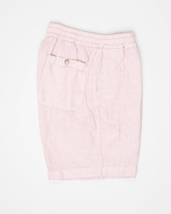 <ul> <li>Composition: 100% Linen</li> <li>Article: 2453208</li> <li>Model: Bermuda (Samuel)</li> <li>Color: 82 / Rosa Altea Linen Bermudas / Rosa</li> </ul>