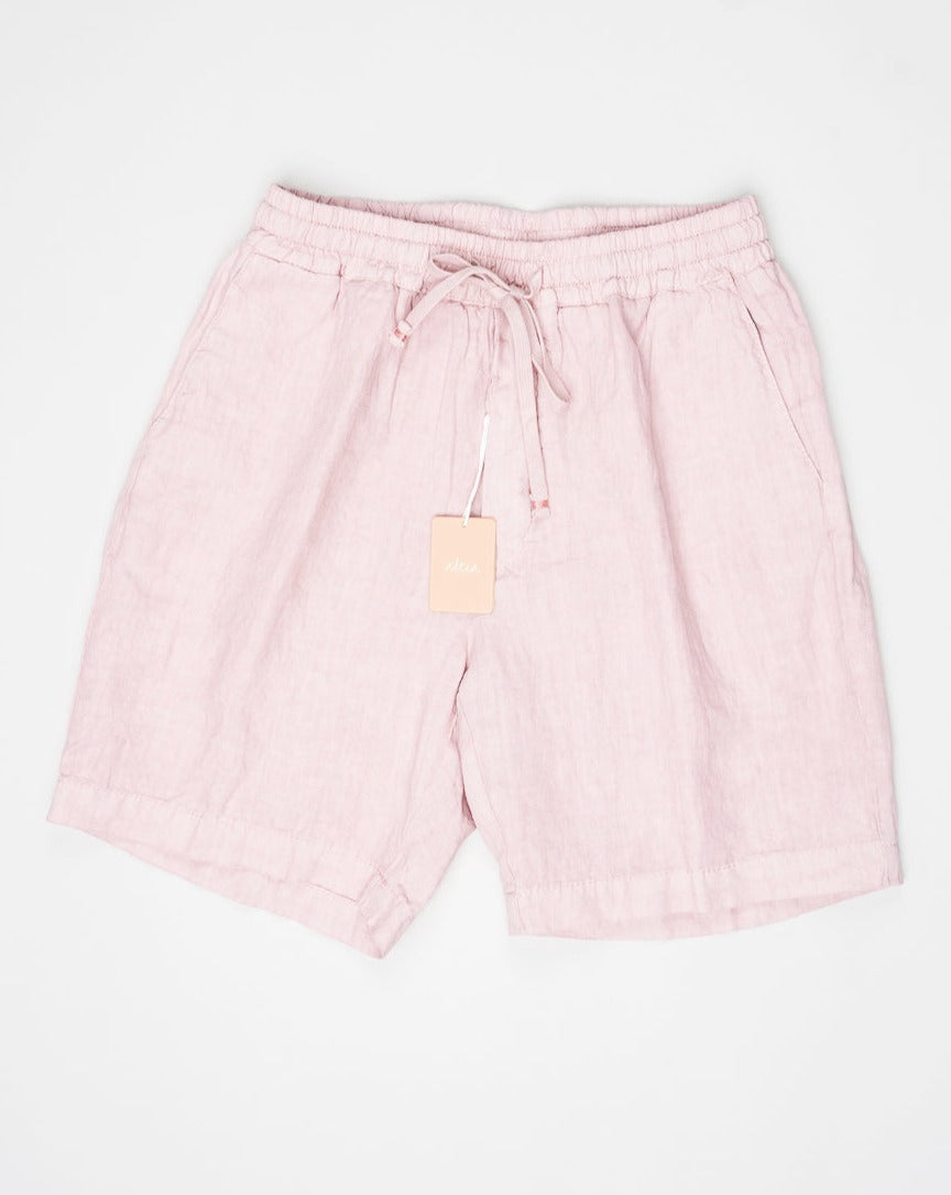 <ul> <li>Composition: 100% Linen</li> <li>Article: 2453208</li> <li>Model: Bermuda (Samuel)</li> <li>Color: 82 / Rosa Altea Linen Bermudas / Rosa</li> </ul>