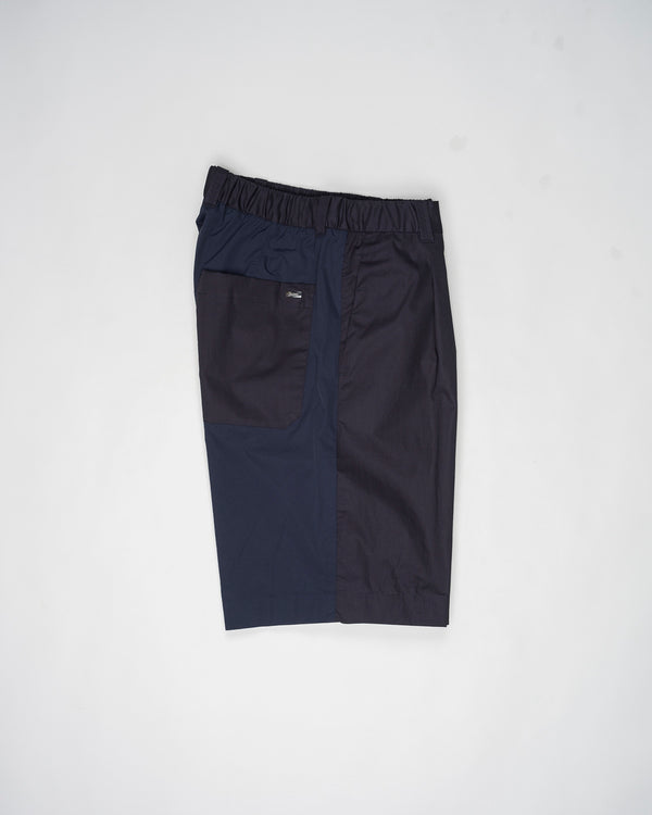 Herno Light Cotton Stretch Shorts / Navy