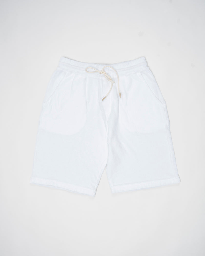 Gran Sasso Sponge Shorts / White