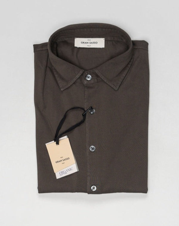 <ul> <li>Composition: 100% Organic Cotton</li> <li>Color: 176 / Brown</li> <li>Article: 60114 / 66501</li> <li>Made in Italy</li> </ul>