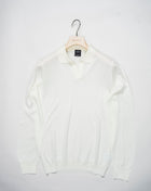 Gran Sasso Long Sleeve Capri Collar Knit / Off White