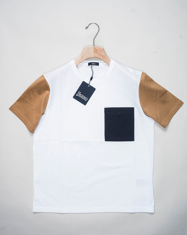Herno Patchwork T-shirt / White