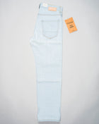Composition: 100% Cotton 5-Pocket Color: Washed Light Blue Model: Rodolfo Article: BH-14833 Selvedge denim Made in Italy Tela Genova Vintage Fit Selvedge Jeans / Washed Light Blue