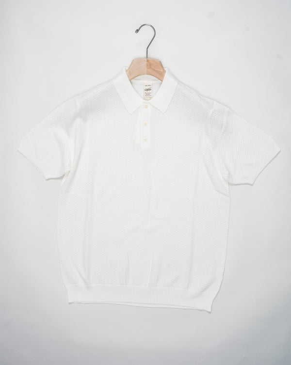 <div><meta charset="utf-8"> <span>Short sleeve polo shirt in cotton from G.R.P. Firenze.</span></div> <ul> <li>Composition: 100% Cotton</li> <li>Short Sleeves</li> <li>Article: TEC 11</li> <li>Color: Ecru</li> </ul>