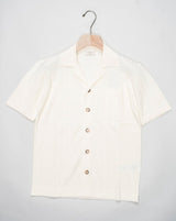 <ul> <li>Style number:&nbsp;<meta charset="utf-8"> <span data-mce-fragment="1">2451100</span></li> <li>Color:&nbsp;Panna 28</li> <li>65% cotton, 35% polyester</li> <li>Made in Italy Altea Costa Piatta Boucle Shirt / Panna</li> </ul>