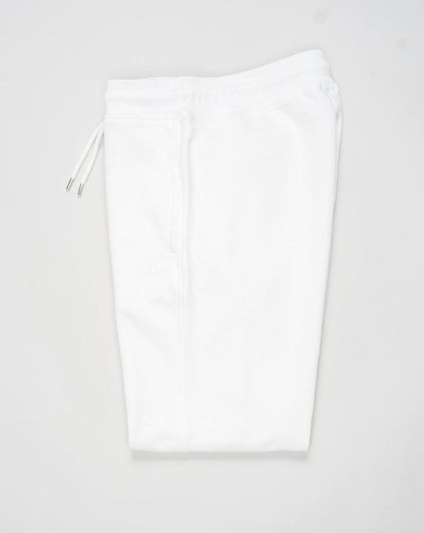 <ul> <li>Article: 16CMSP100B 110044G</li> <li>Composition: 100% Cotton</li> <li>Color: 103 / Gauze white</li> <li>Garment dyed C.P. Company Diagonal Fleece Sweatpants / Gauze White</li> </ul>