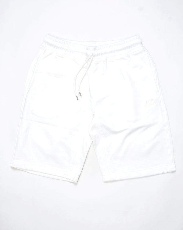 <ul> <li>Article: 16CMSB101B 110044G</li> <li>Composition: 100% Cotton</li> <li>Color: 103 / Gauze white</li> <li>Garment dyed C.P. Company Diagonal Fleece Shorts / Gauze White</li> </ul>'