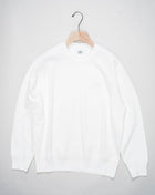 <ul> <li>Article: 16CMSS098B 110044G</li> <li>Composition: 100% Cotton</li> <li>Color: 103 / Gauze White</li> <li>Garment dyed C.P. Company Diagonal Fleece Sweatshirt / Gauze White</li> </ul>