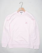 <ul> <li>Article: 16CMSS098B 110044R</li> <li>Composition: 100% Cotton</li> <li>Color: 501 / Heavenly Pink</li> <li>Resist dyed C.P. Company Diagonal Fleece Sweatshirt / Heavenly Pink</li> </ul>