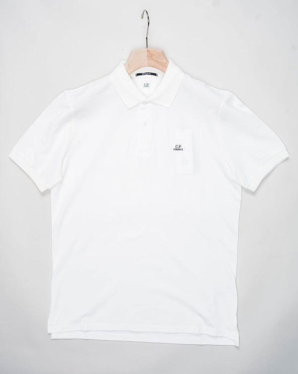 C.P. Company Cotton Pique Shirt / Gauze White