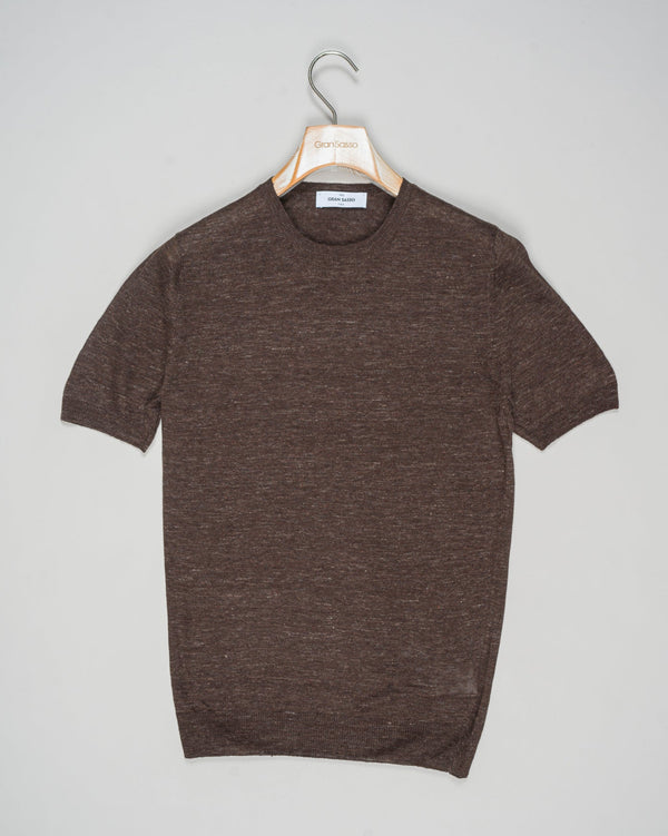 Composition: 100% Linen&nbsp;
Color: 175 / Dark Brown
Article: 57177 / 24801
Made in Italy