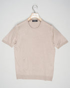 Expertly crafted from luxurious silk, the Gran Sasso Silk Knit T-Shirt Shirt offers a sophisticated and luxurious addition to any wardrobe. The high-quality silk knit fabric ensures a comfortable and breathable fit, while the classic t-shirt design adds a touch of timeless elegance. Elevate your style with this must-have piece.
Composition: 100% Silk
Color: 030 / Beige
Article: 43112 / 23503
Made in Italy