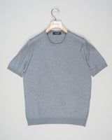 Expertly crafted from luxurious silk, the Gran Sasso Silk Knit T-Shirt Shirt offers a sophisticated and luxurious addition to any wardrobe. The high-quality silk knit fabric ensures a comfortable and breathable fit, while the classic t-shirt design adds a touch of timeless elegance. Elevate your style with this must-have piece.
Composition: 100% Silk
Color: 060 / Light Grey
Article: 43112 / 23503
Made in Italy