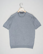 Expertly crafted from luxurious silk, the Gran Sasso Silk Knit T-Shirt Shirt offers a sophisticated and luxurious addition to any wardrobe. The high-quality silk knit fabric ensures a comfortable and breathable fit, while the classic t-shirt design adds a touch of timeless elegance. Elevate your style with this must-have piece.
Composition: 100% Silk
Color: 060 / Light Grey
Article: 43112 / 23503
Made in Italy