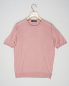 Expertly crafted from luxurious silk, the Gran Sasso Silk Knit T-Shirt Shirt offers a sophisticated and luxurious addition to any wardrobe. The high-quality silk knit fabric ensures a comfortable and breathable fit, while the classic t-shirt design adds a touch of timeless elegance. Elevate your style with this must-have piece.
Composition: 100% Silk
Color: 214 / Dusty Pink
Article: 43112 / 23503
Made in Italy