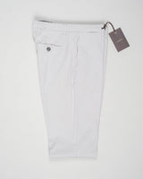 Model: Vulcano23-GD
Article: ts0001x
Composition:&nbsp;98% Cotton, 2% Elastane
Color: Pomice
Made in Martina Franca, Italy Berwich Garment Dyed Cotton Chinos / Pomice