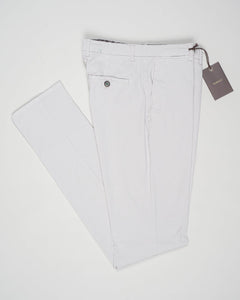 Model: Vulcano23-GD
Article: ts0001x
Composition:&nbsp;98% Cotton, 2% Elastane
Color: Pomice
Made in Martina Franca, Italy Berwich Garment Dyed Cotton Chinos / Pomice