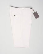 Model: Vulcano23-GD
Article: ts0001x
Composition: 98% Cotton, 2% Elastane
Color: Latte
Made in Martina Franca, Italy Berwich Garment Dyed Cotton Chinos / Latte