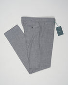Fabric: Loro Piana Summertime: 71% Virgin wool natural stretch 15% Silk 14% Linen
Model: Vulcano195
Article: lp184u
Color: Grey
Made in Martina France, Puglia, Italy 