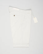 Article: 325008
Color: Chalk / 103
Composition: 98% Cotton 2% Elastan
Model: Soho
Flat front
Slanted side pockets
Beltloops
Beautiful color and broken in look and feel achieved by Garment dying process
Regular fit
1/2 hem 19.5 cm (Size 50)
Made in Naples, Italy
