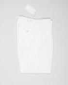 Article: 325118
Color: White / 150
Composition: 100% Linen
Pleated front
Slanted side pockets
Beltloops

Made in Naples, Italy 