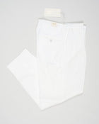 Article: 325118
Color: White / 150
Composition: 100% Linen
Pleated front
Slanted side pockets
Beltloops

Made in Naples, Italy 