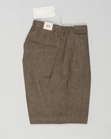 Article: 325118
Color: Light Brown / 46
Composition: 100% Linen
Pleated front
Slanted side pockets
Beltloops

Made in Naples, Italy&nbsp;