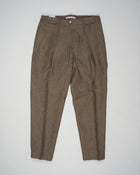 Article: 325118
Color: Light Brown / 46
Composition: 100% Linen
Pleated front
Slanted side pockets
Beltloops

Made in Naples, Italy 