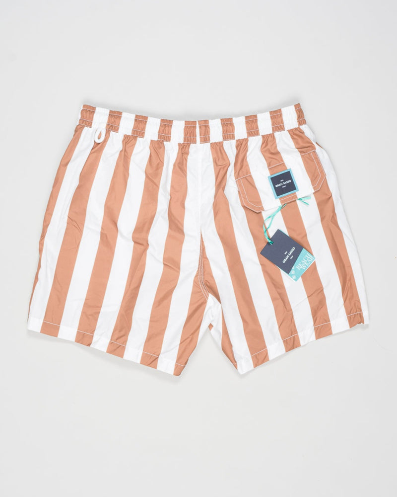 Composition: 100% Polyester
Color: 156 / Brown &amp; White
Article: 90101 / 42800
Made in Italy